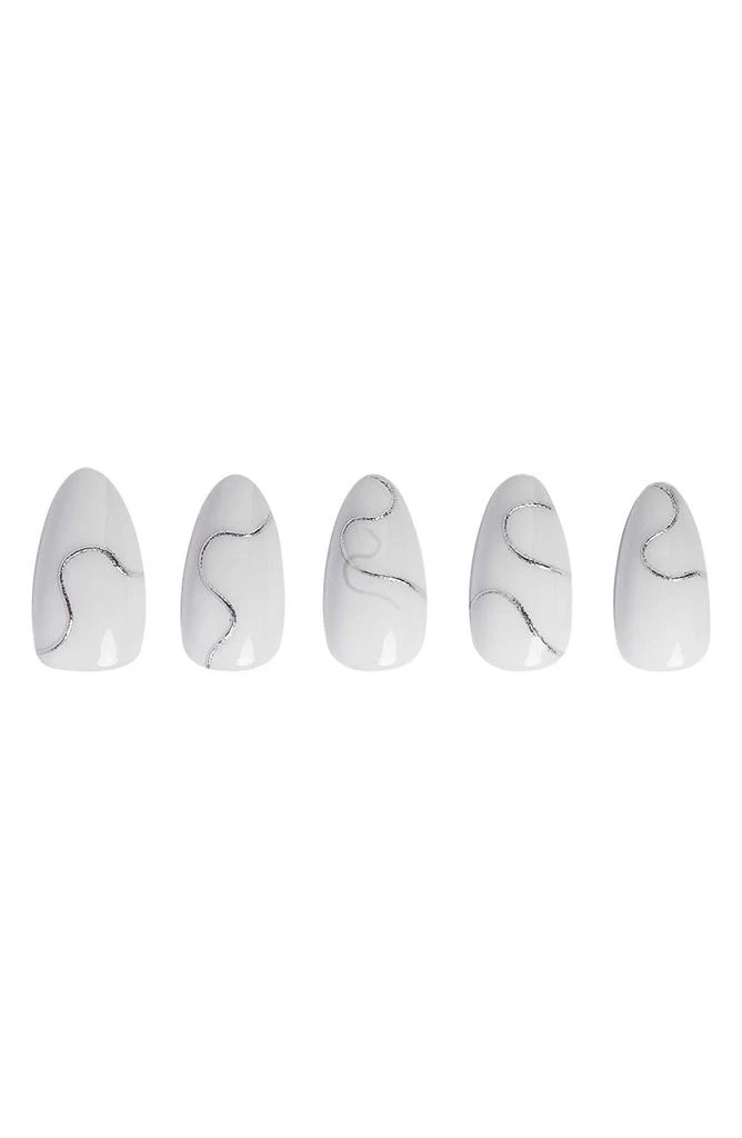 GLAMNETIC Silent Night Short Almond Press-On Nails Set $20 Value 2
