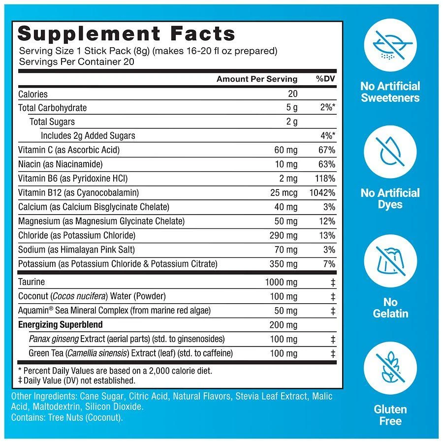 Force Factor Energy, Rapid Electrolyte Drink Mix Fruit Punch 4