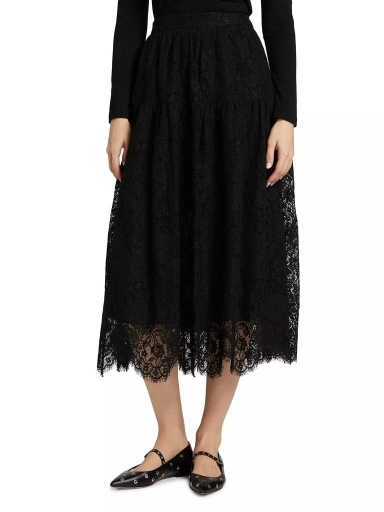 DÔEN Sebastiane Lace Midi-Skirt 3