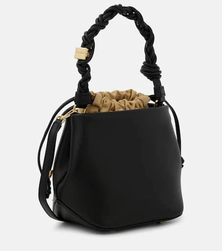 Ganni Bou leather bucket bag 4