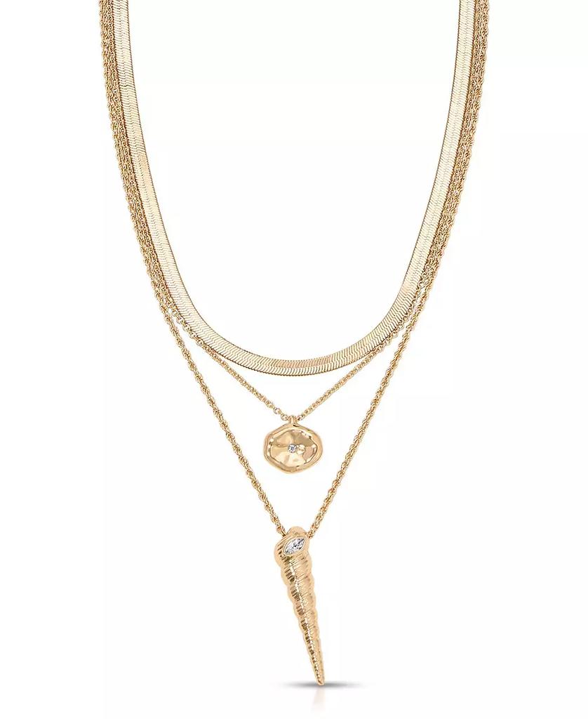 Ettika Jewelry Saint Tropez Shell Necklace