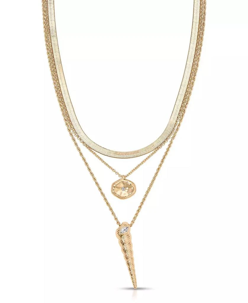 Ettika Jewelry Saint Tropez Shell Necklace 1