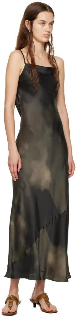 Silk Laundry Gray Mia Maxi Dress 4