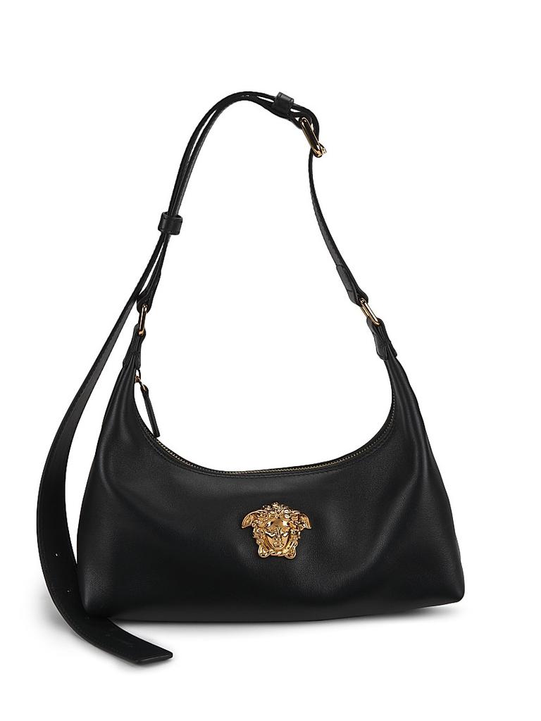 Versace Medusa Leather Hobo Bag