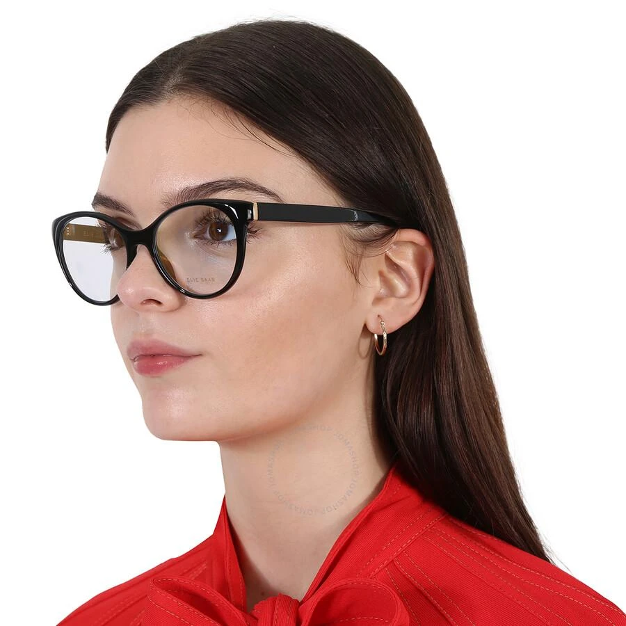 Elie Saab Demo Round Ladies Eyeglasses ES 076 807 51 2
