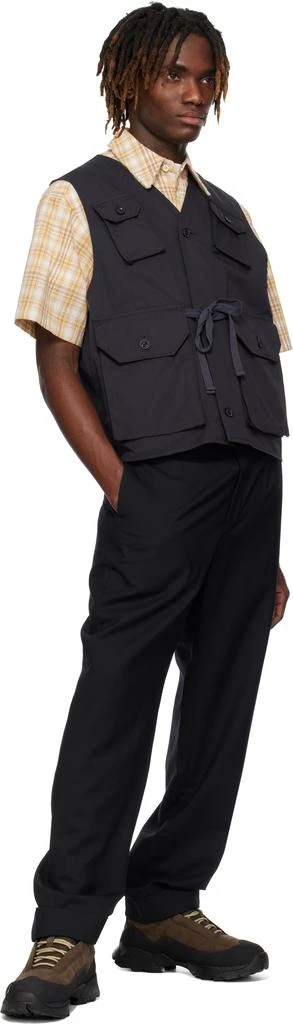 Engineered Garments Navy Andover Trousers 4