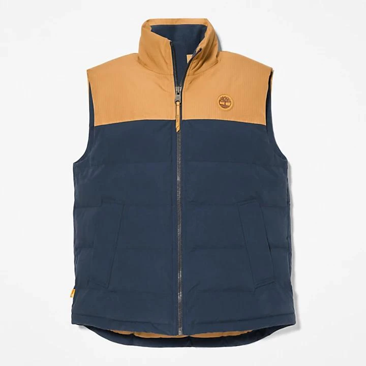 Timberland Welch Mountain Puffer Vest for Men in Navy 8