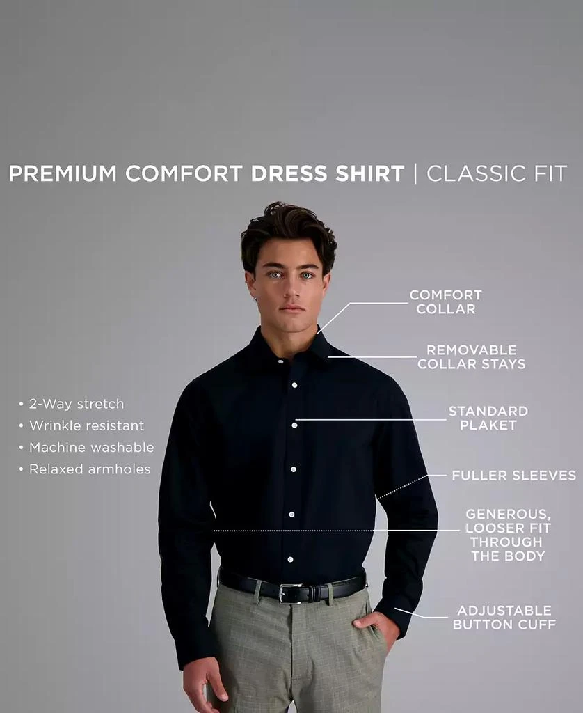 Haggar Men's Classic-Fit Premium Comfort Dress Shirt 6