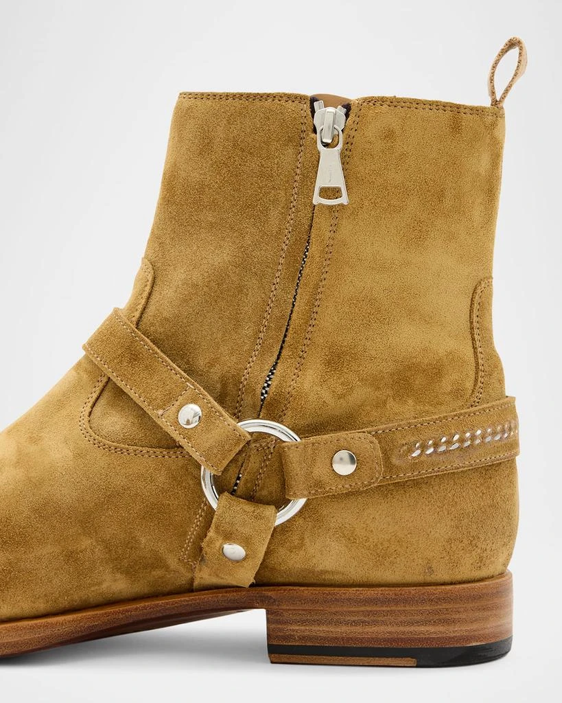 John Varvatos Men's Regent Harness Suede Ankle Boots 5