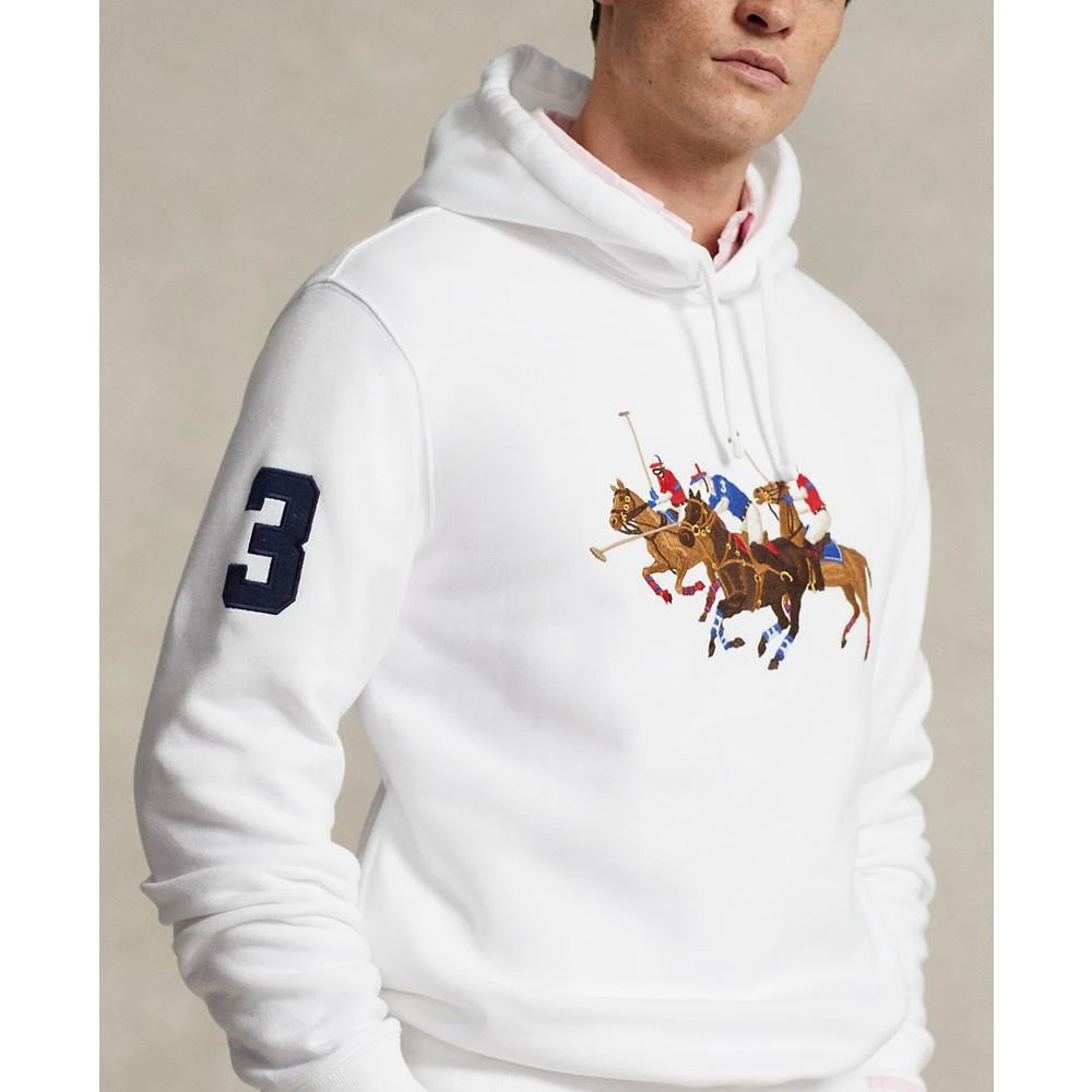 Polo Ralph Lauren Men's Triple-Pony Fleece Hoodie 3