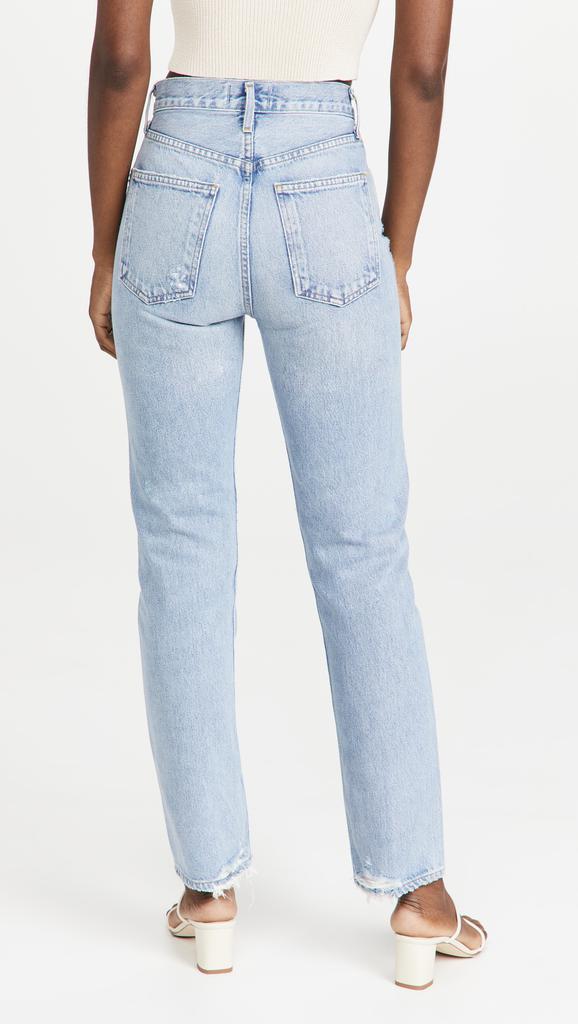 AGOLDE 90s Pinch Waist High Rise Straight Jeans