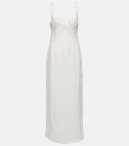 SIR. Bettina linen midi dress 1