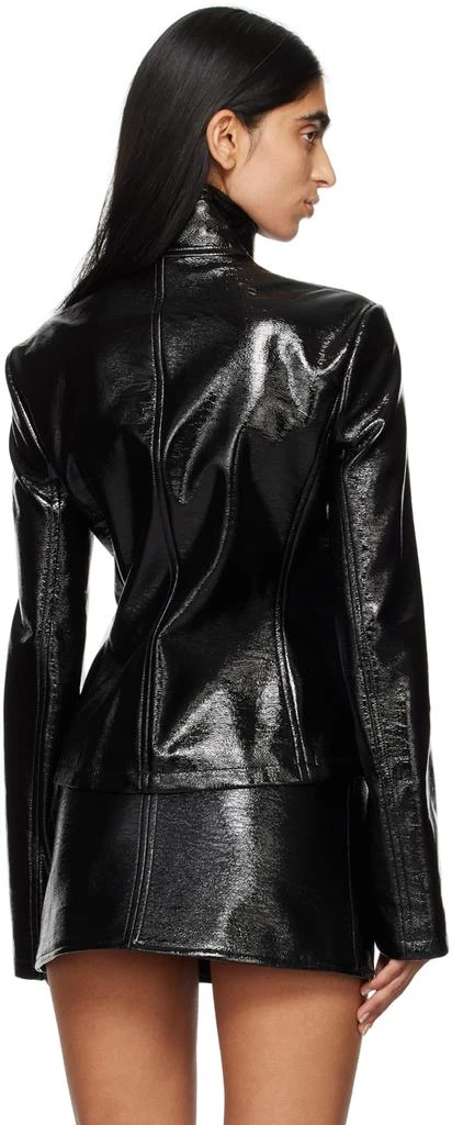 Courrèges Black Embossed-Logo Jacket 3