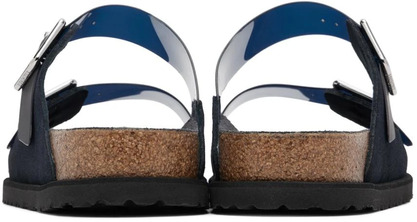 Birkenstock Navy 1774 Arizona PVC Milky Sandals 2