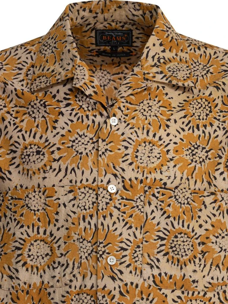 BEAMS PLUS Beams Plus Floral Short Sleeve Shirt 3