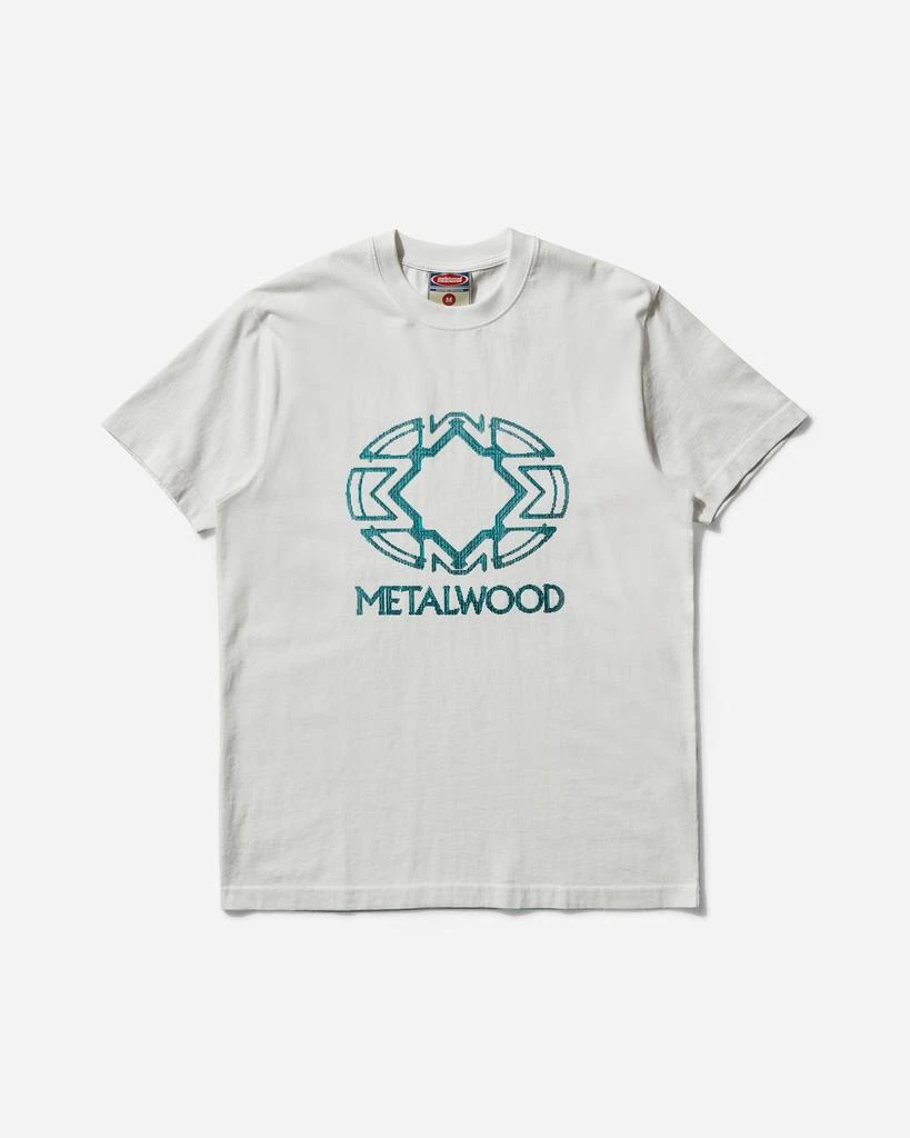 Metalwood Studio Men's Screen Illusion T-Shirt White 1