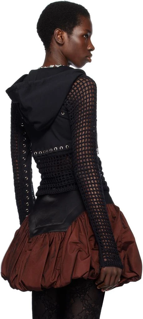 CHOPOVA LOWENA Black Tumble Hoodie 3