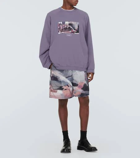 UNDERCOVER x Helen Verhoeven printed shorts 2
