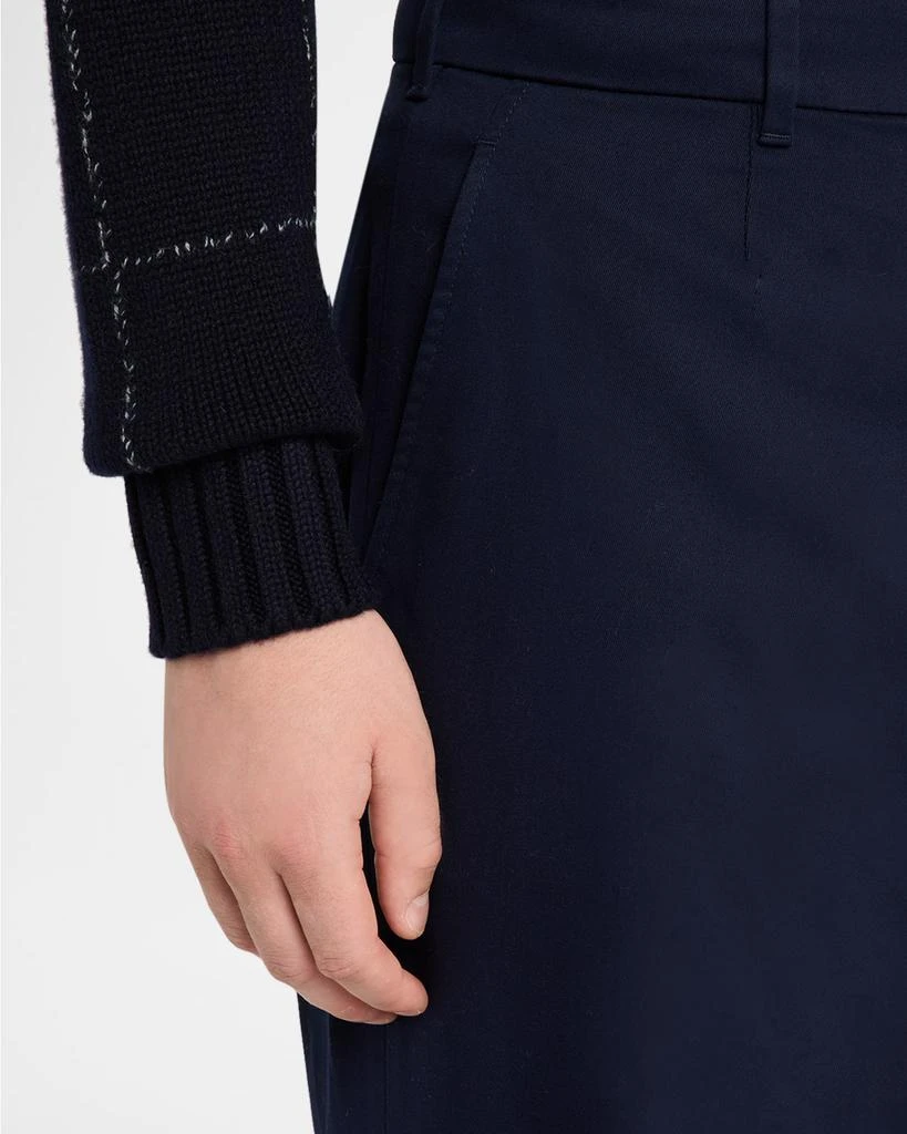 Dunhill Men
s Cotton Twill Straight-Leg Chino Pants 5