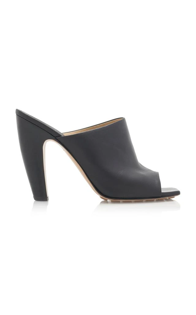 Bottega Veneta Bottega Veneta - Lagoon Leather Mule Sandals - Black - IT 37 - Moda Operandi 1