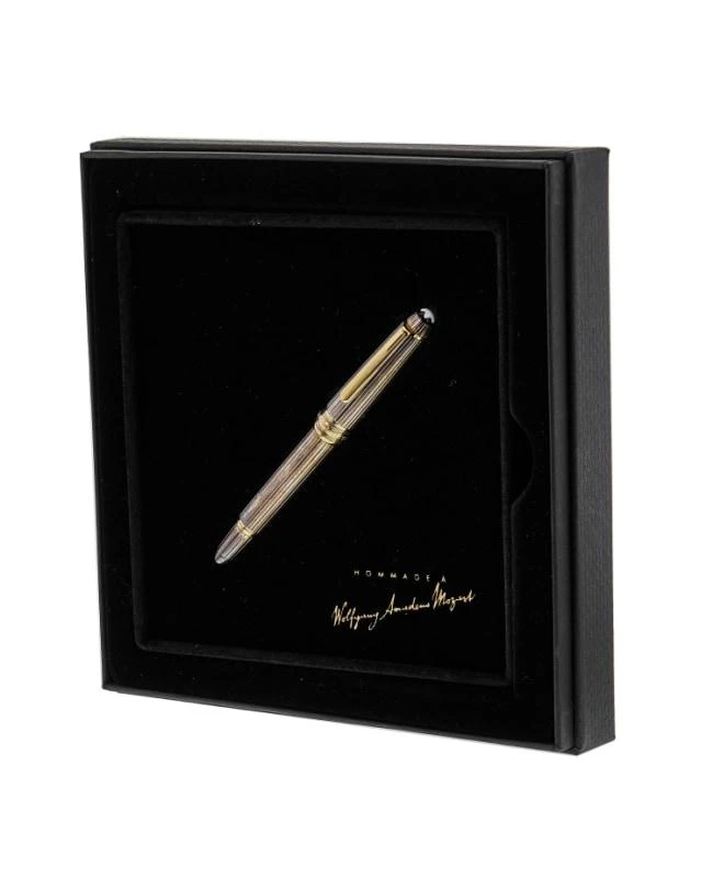 MontBlanc Montblanc Mozart Masterpiece Sterling Silver Luxury Fountain Pen 07935176-PO 2