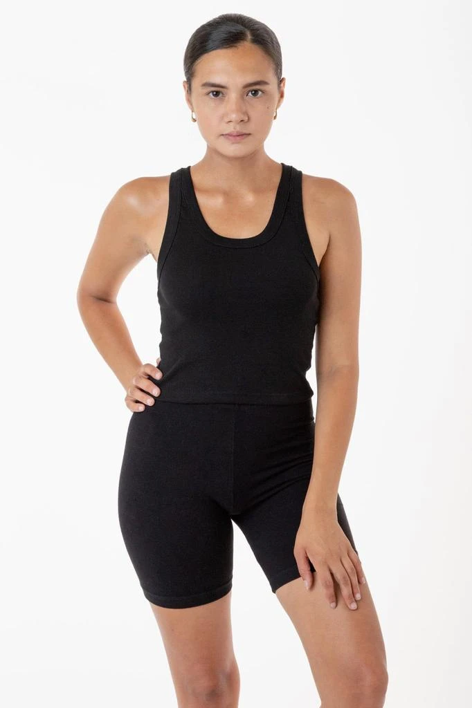 Los Angeles Apparel 4328 - Sporty Baby Rib Crop Tank 23