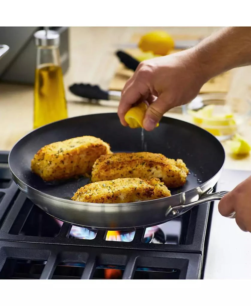 KitchenAid 3-Ply Base Stainless Steel 12" Nonstick Induction Frying Pan 5