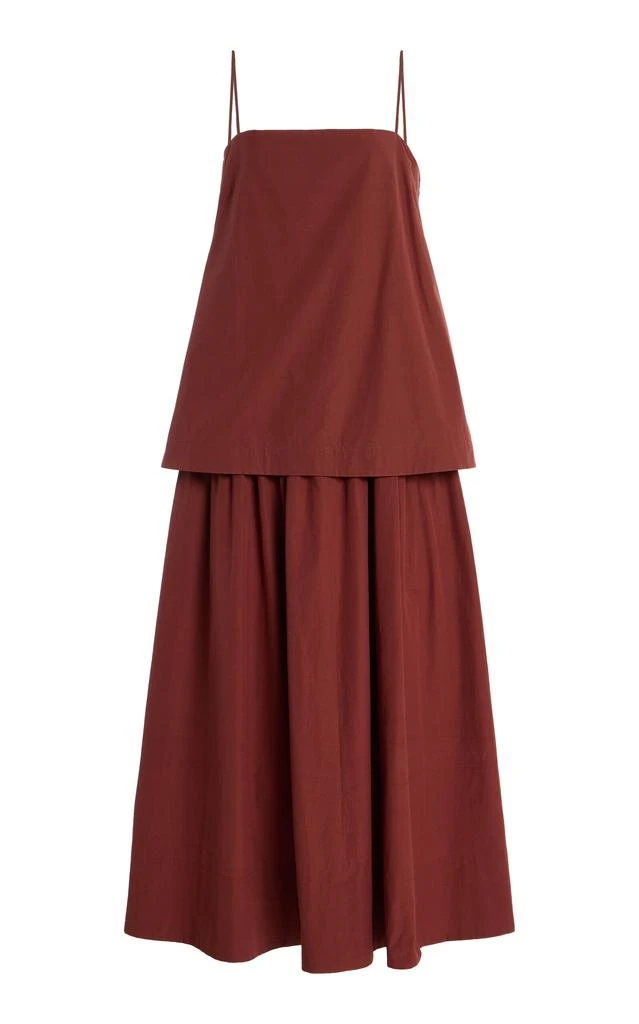 knee length dresses for ladies Chic Plus Size Halter Neck Chiffon Midi Wedding Guest Dress main image 0