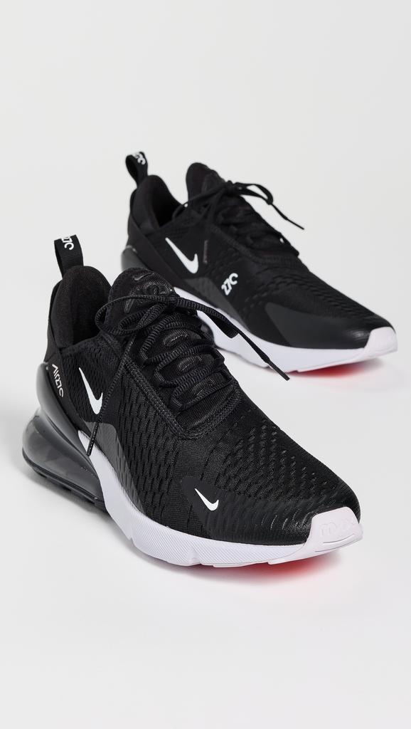 air max 270 sneaker in summit white & black nike