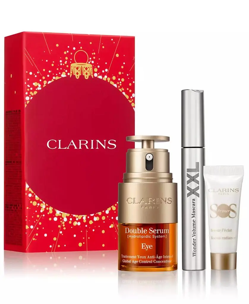 Clarins 3-Pc. Double Serum Eye Firming & Hydrating Set