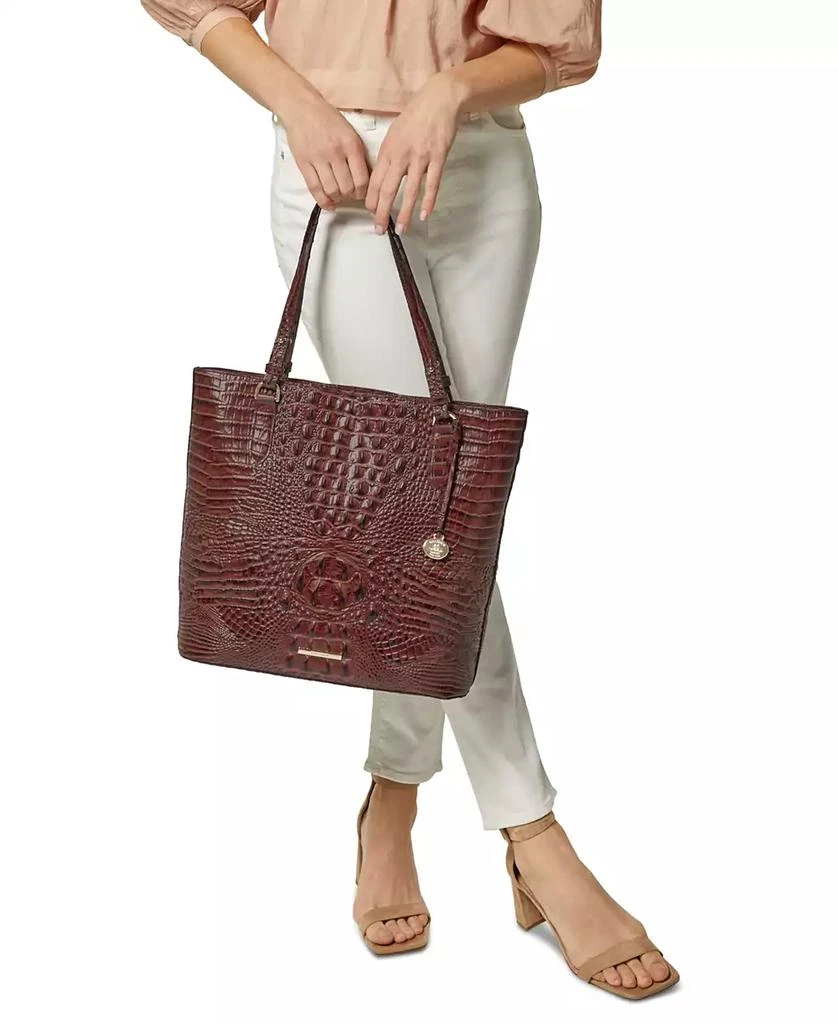 Brahmin Ezra Melbourne Leather Tote 5