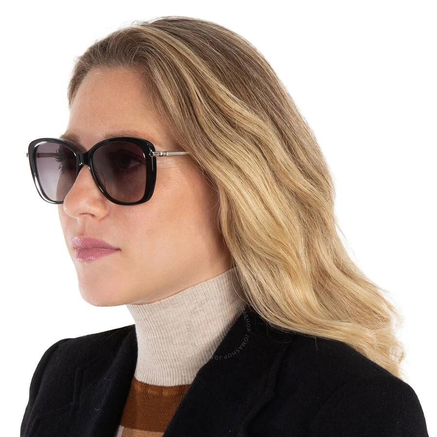 Longchamp Grey Gradient Butterfly Ladies Sunglasses LO616S 005 56 2