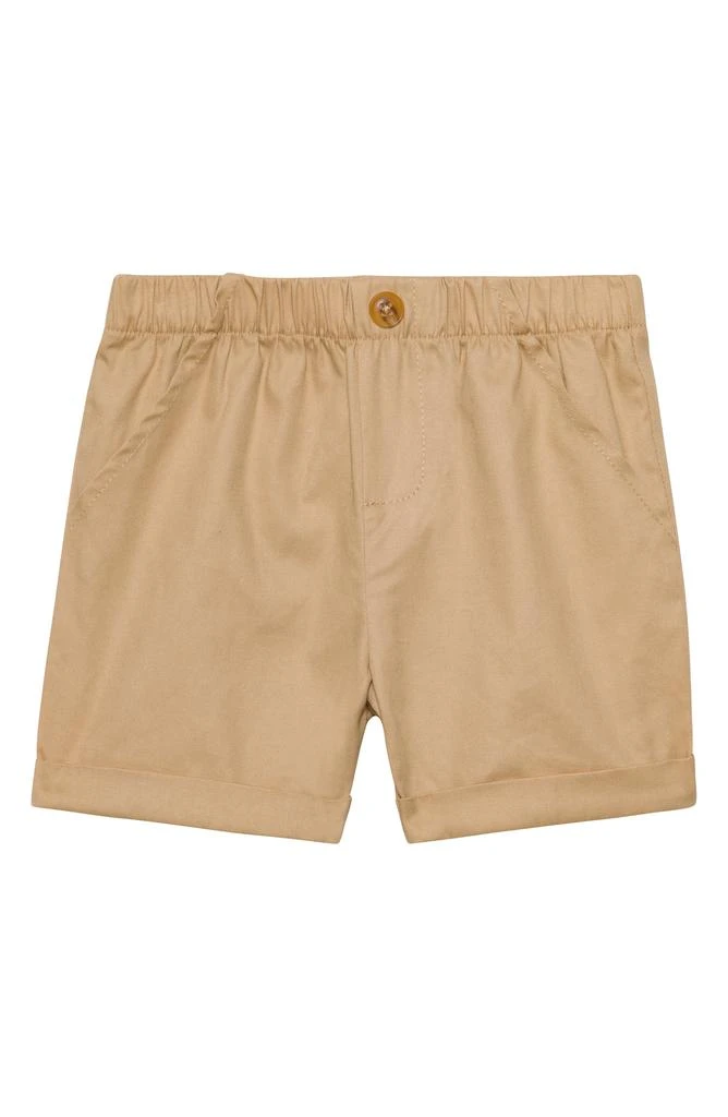 PL Baby by Petit Lem Cotton Button-Up Shirt, Shorts & Socks Set 5