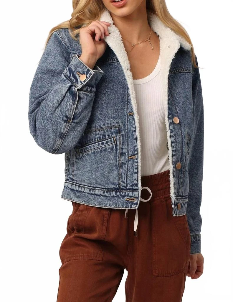 DEAR JOHN DENIM Owen Denim Jacket In Blue Springs
