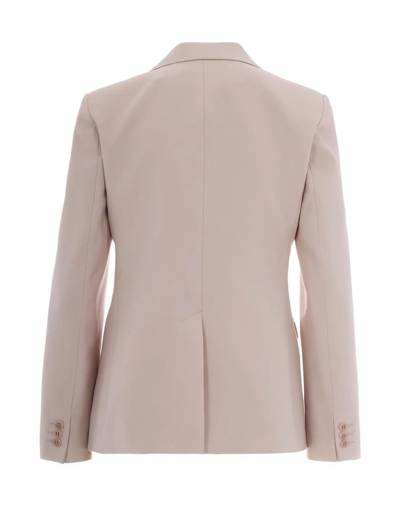 Max Mara Beige Single-Breasted Blazer 2