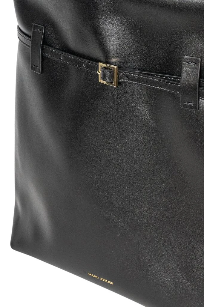 Manu Atelier Manu Atelier Buckle Detailed Tote Bag 4