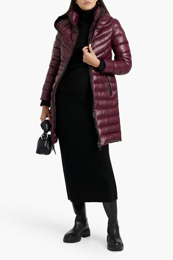 RUDSAK Quilted shell hooded down coat