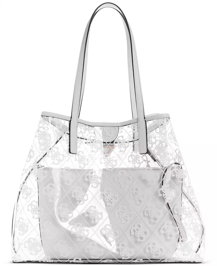 GUESS Tuana Large Clear Tote with Removable Pouch 2