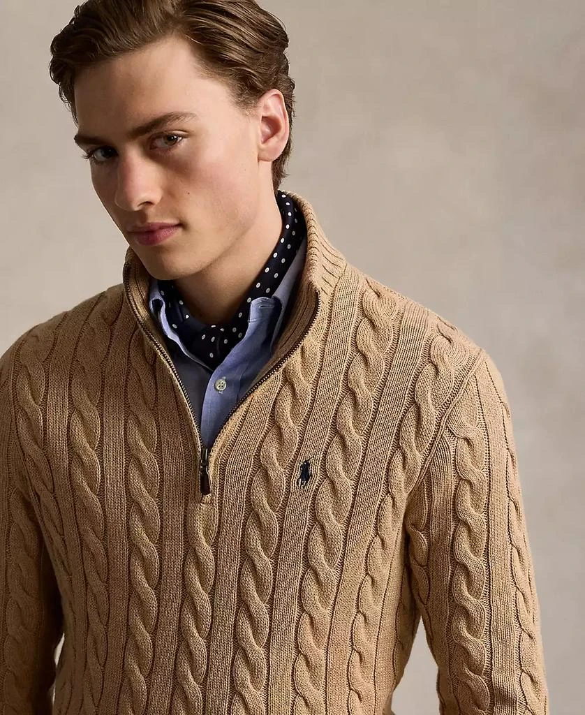 Ralph Lauren Men's Cable-Knit Cotton Sweater 3
