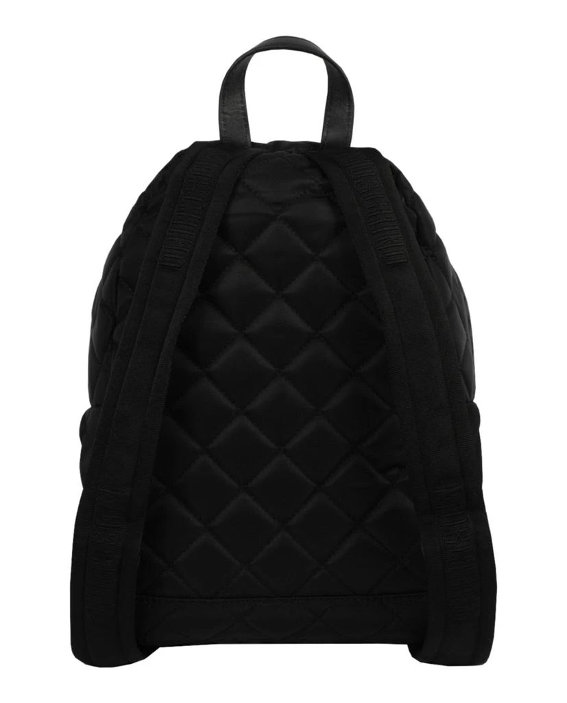 Moschino Quilted Nylon Backpack 4