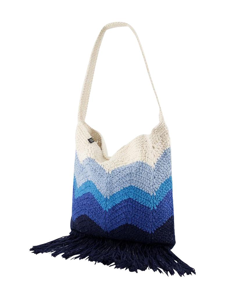 Nannacay Priya Hobo Bag -  - Blue - Cotton