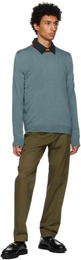 Paul Smith Blue Artist Stripe Sweater 4