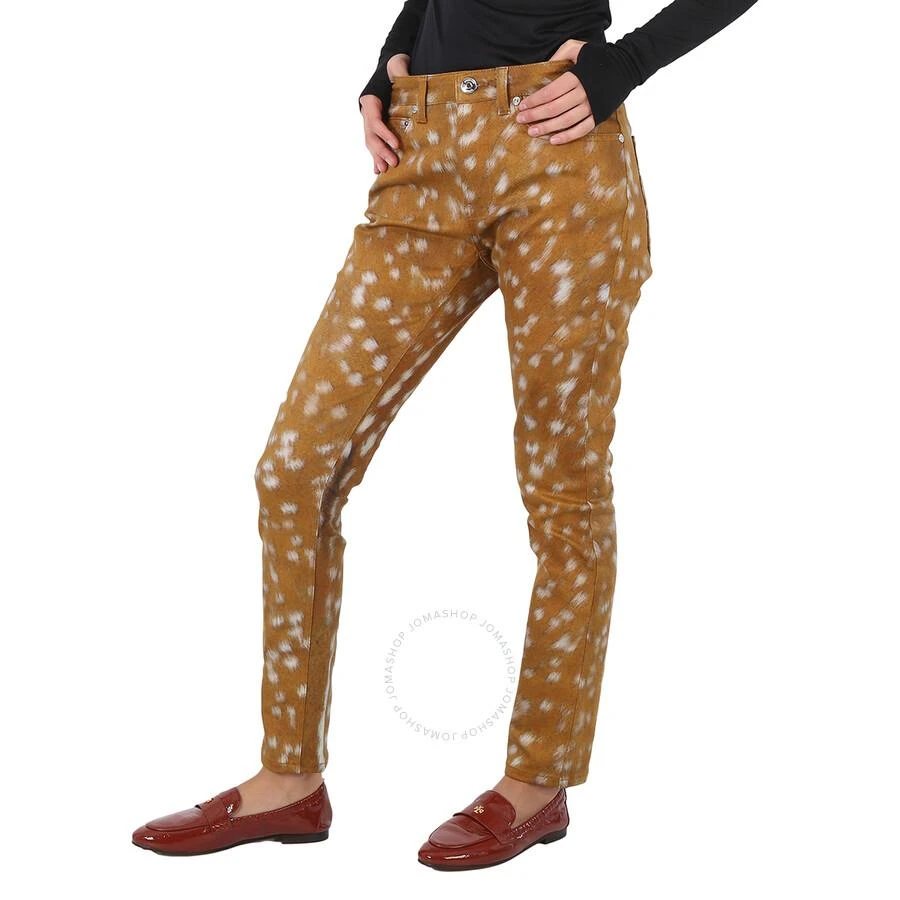 Burberry Ladies Honey Printed Pants 3