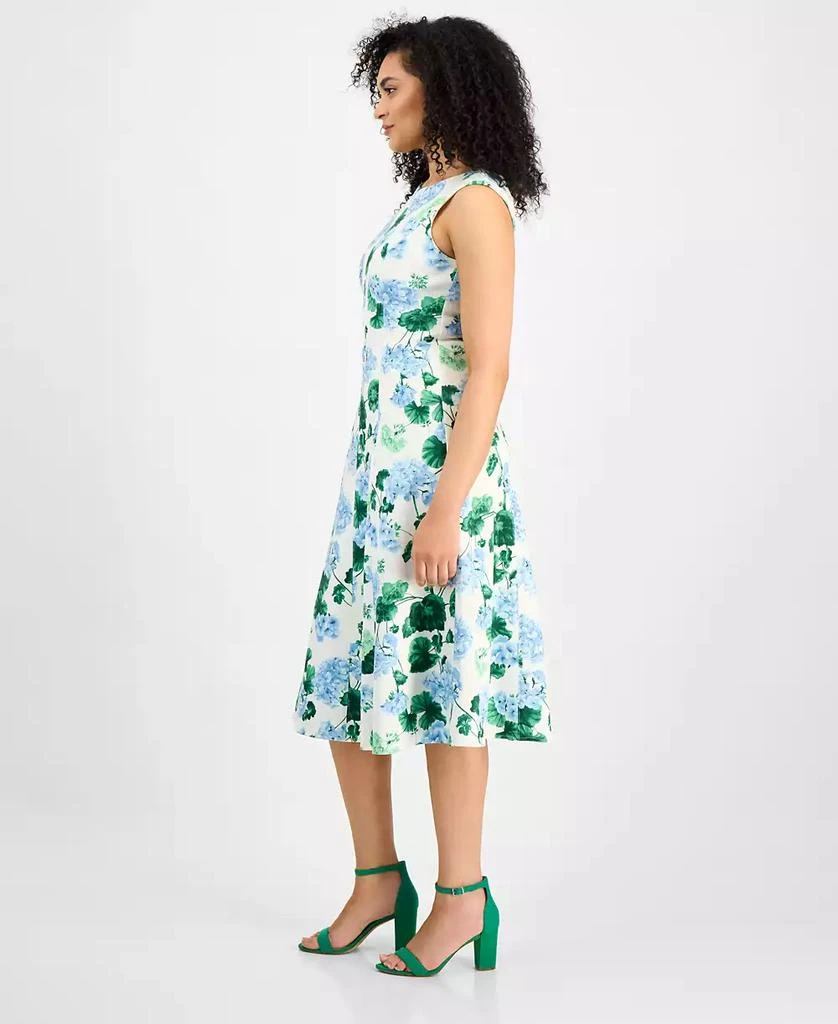 Donna Ricco Donna Rico Women's Floral Sleeveless A-Line Dress 3