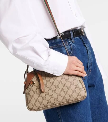 Gucci GG Emblem Small shoulder bag 2