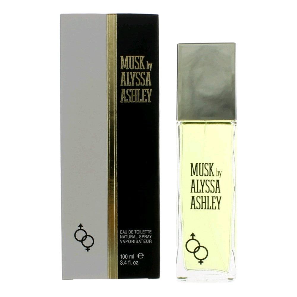 ALYSSA ASHLEY 2pcs Musk by , 3.3 oz Eau De Toilette Spray for Women