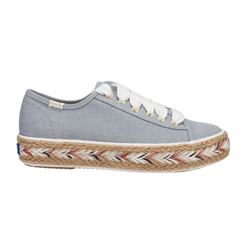 Keds Triple Kick Jute Platform Sneakers