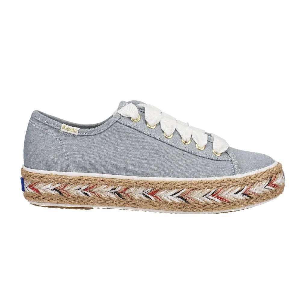 Keds Triple Kick Jute Platform Sneakers 1