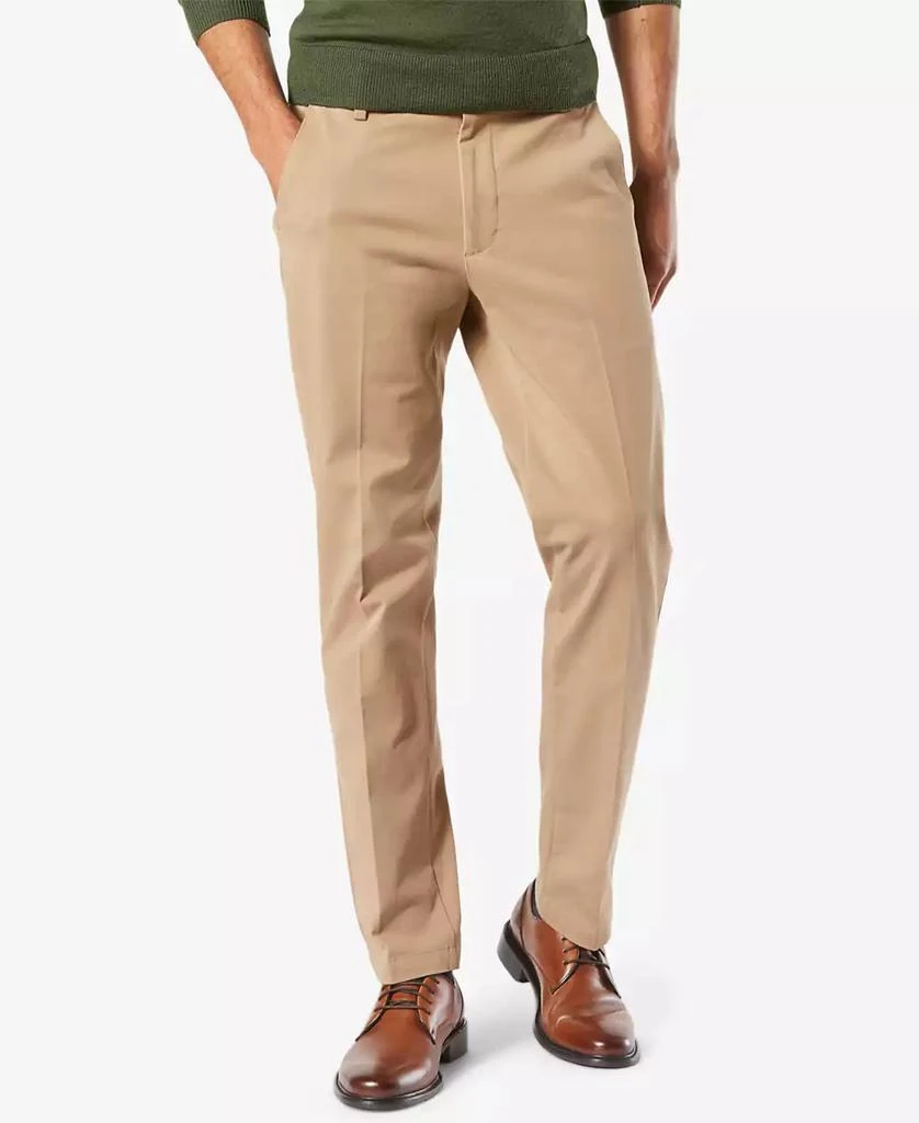 Dockers Men's Workday Smart 360 Flex Slim Fit Khaki Stretch Pants 1