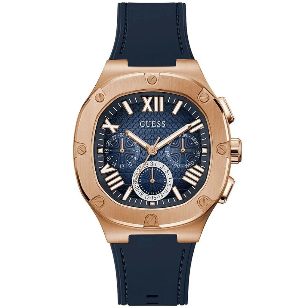 GUESS Men's Headline Navy blue Dial Watch 1
